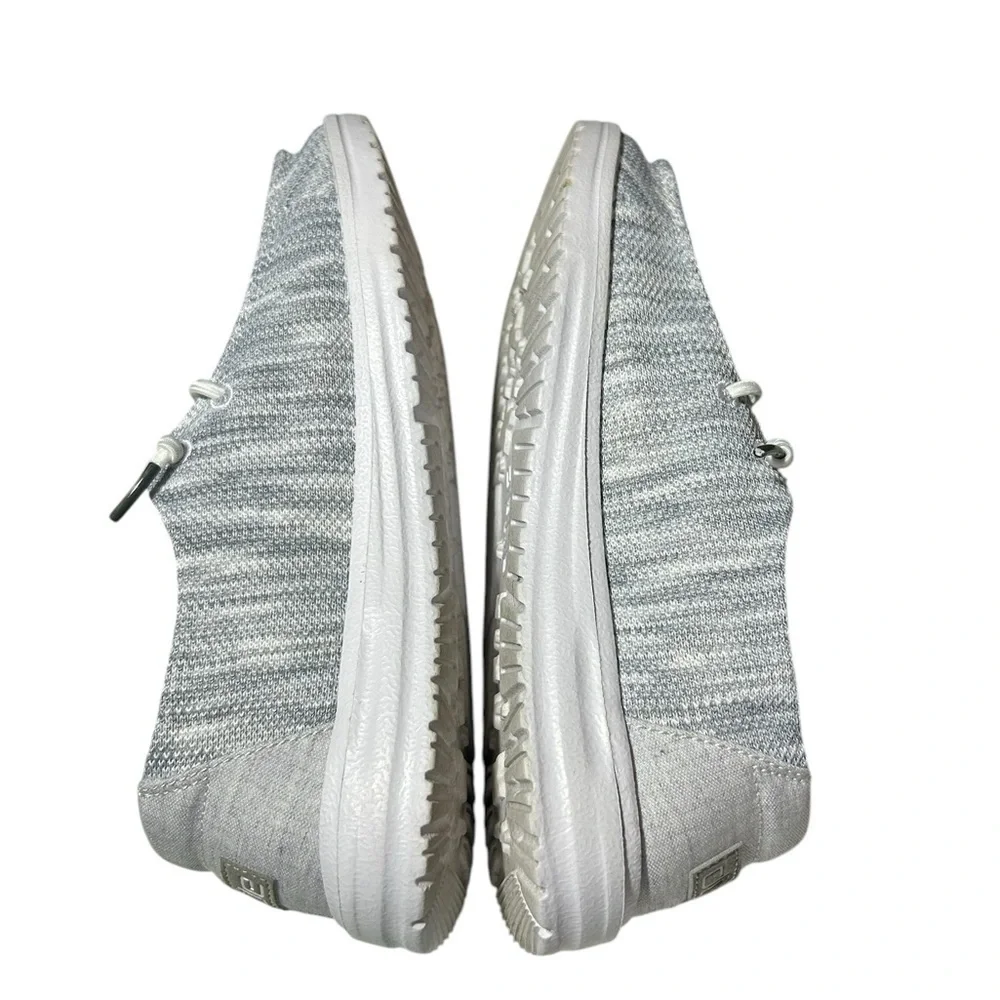 Hey Dude Women's Wendy Sox Loafers, Glacier Grey, 7 US - GENTLY USED